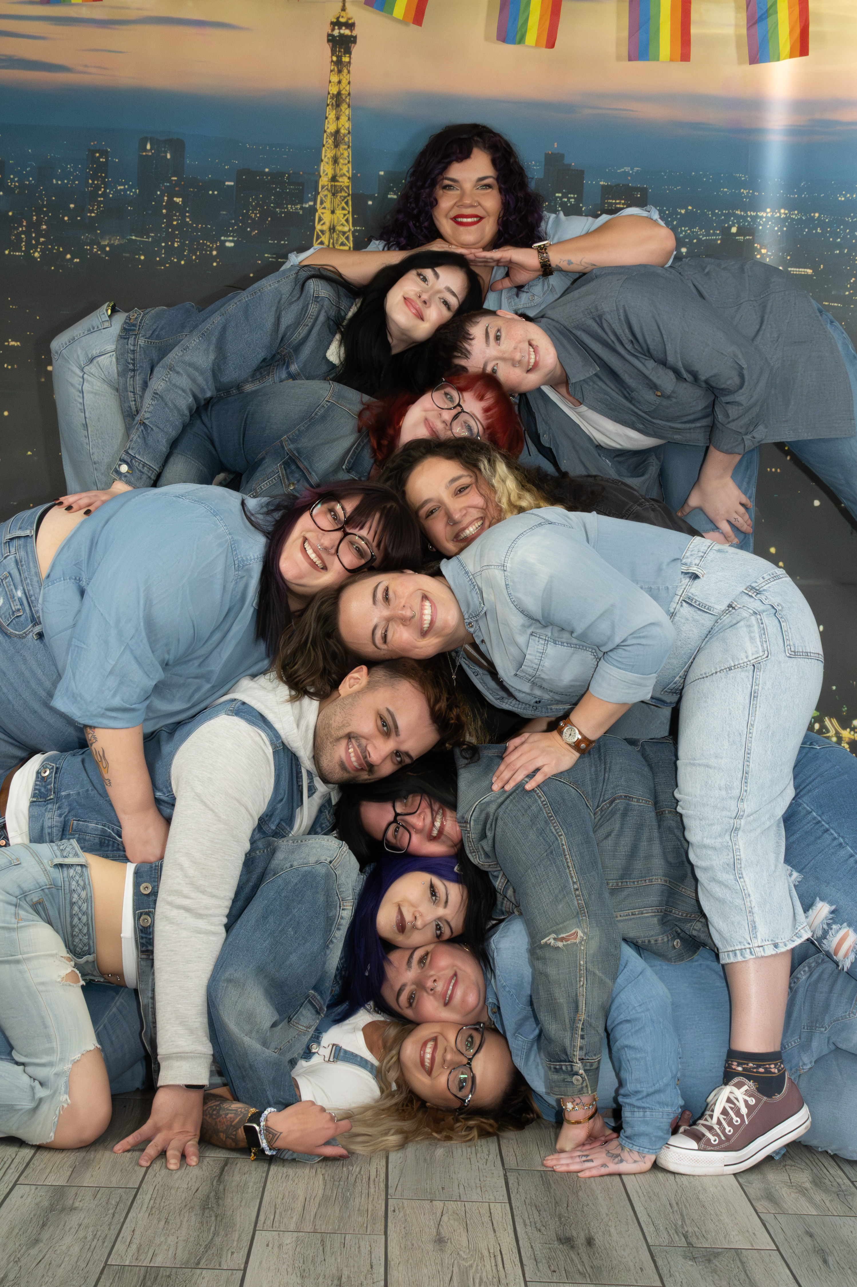Team portrait, photograph 3100
