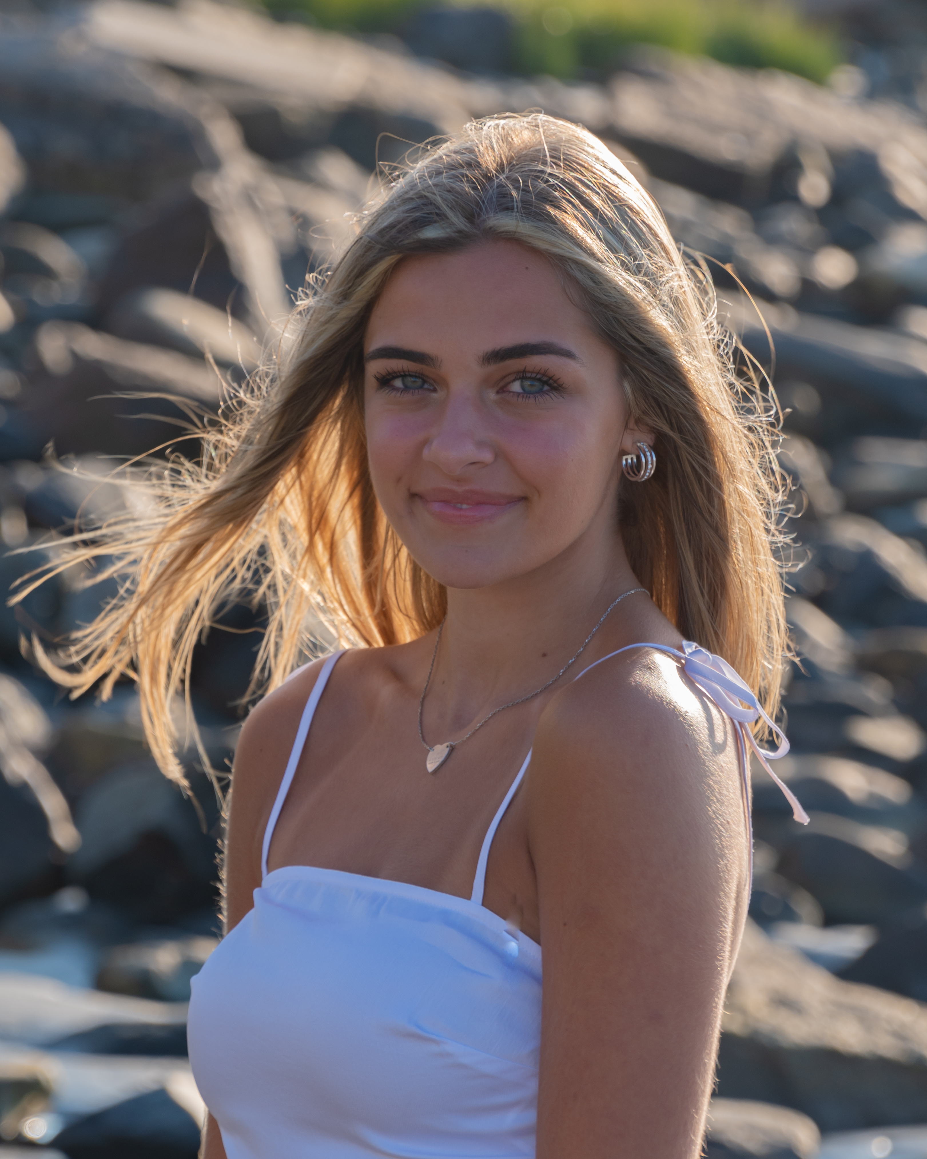 Rebecca senior portrait, photograph 7404