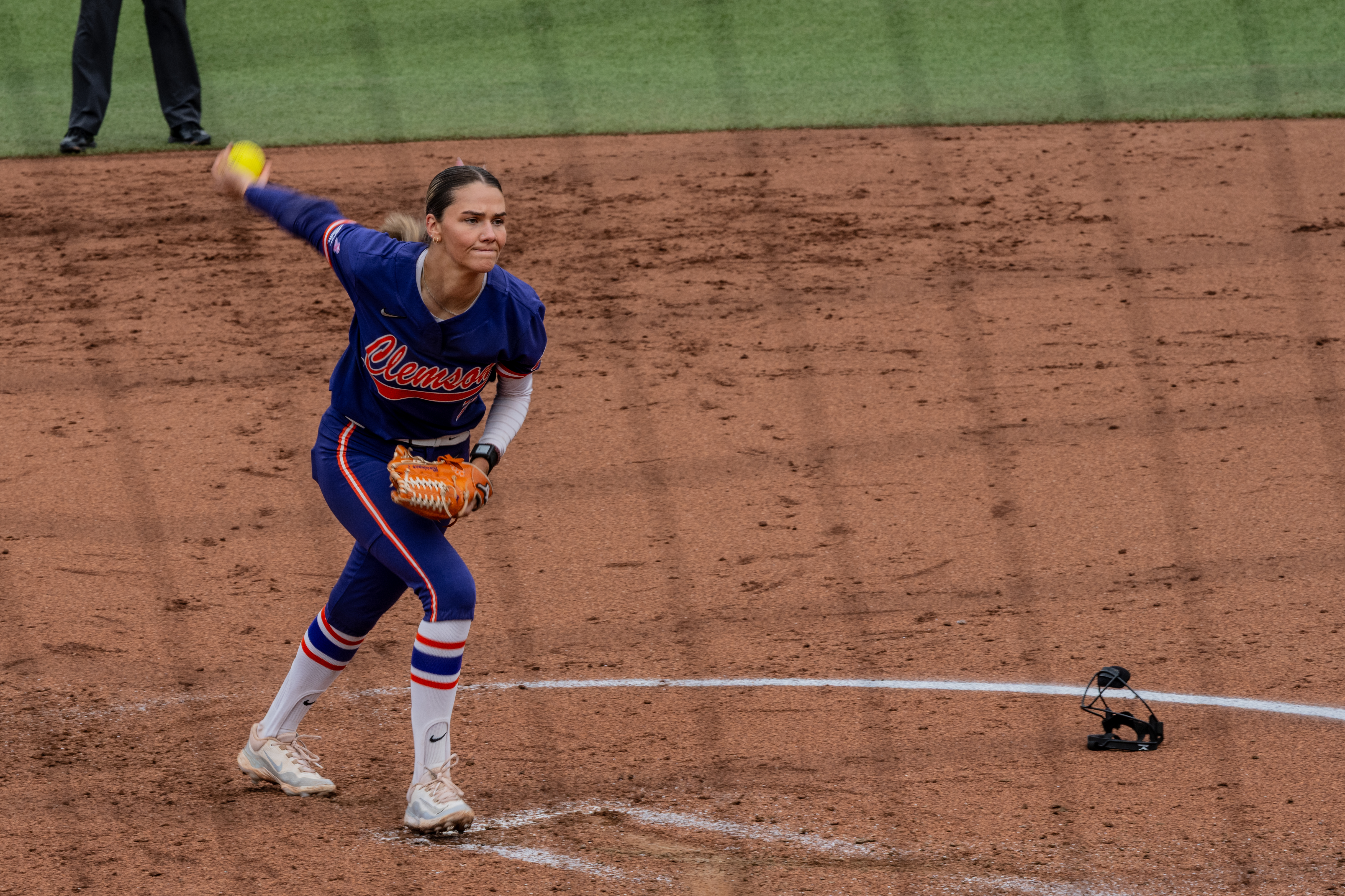 ACC softball championship action, photograph 8541