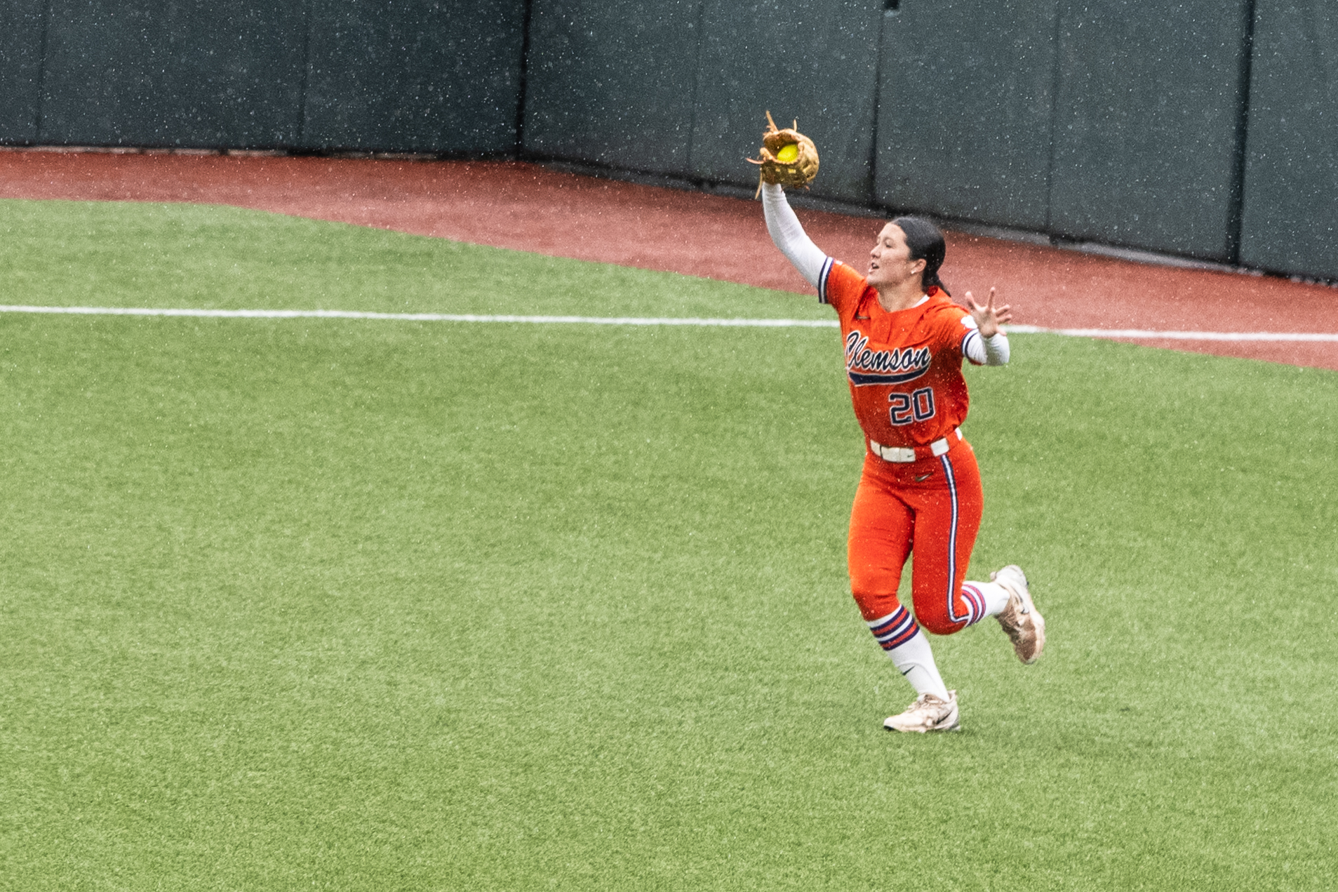 ACC softball semifinal action, photograph 7975