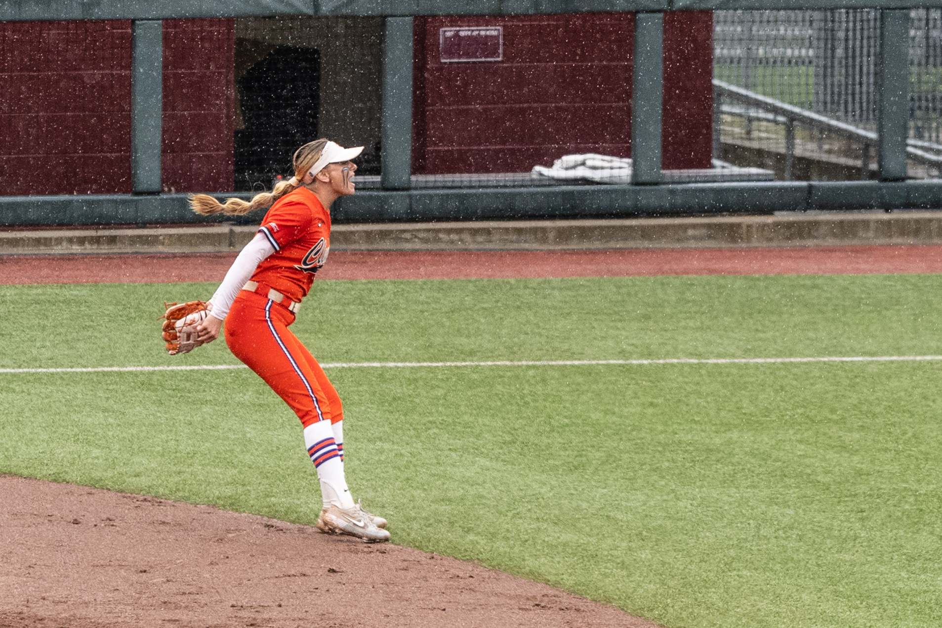 ACC softball semifinal action, photograph 8000
