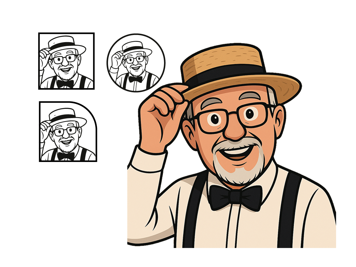 GP Joe character color artwork