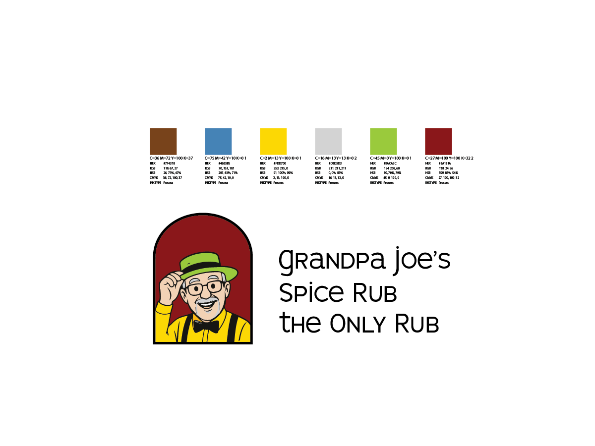 GP Joe illustrated character concept three