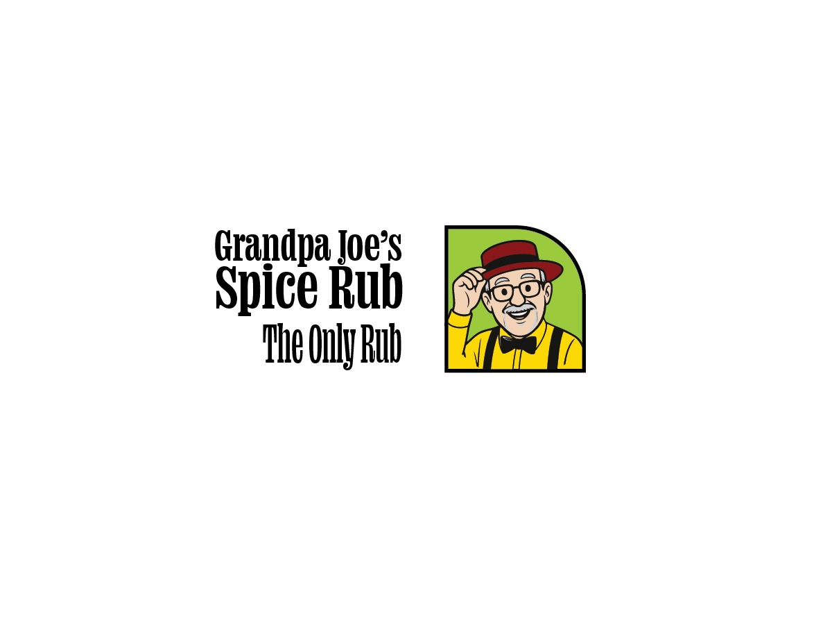 GP Joe Spices themed logo concept five