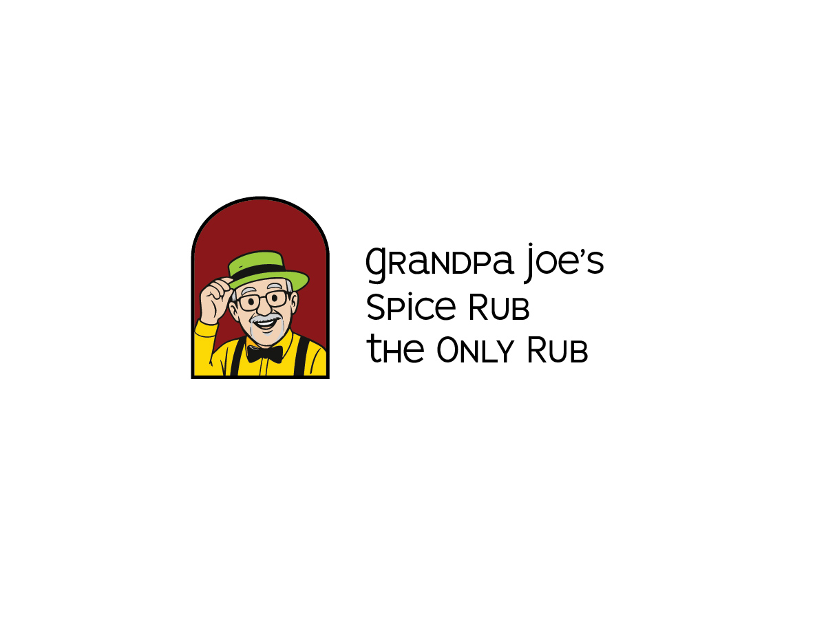 GP Joe Spices themed logo concept three
