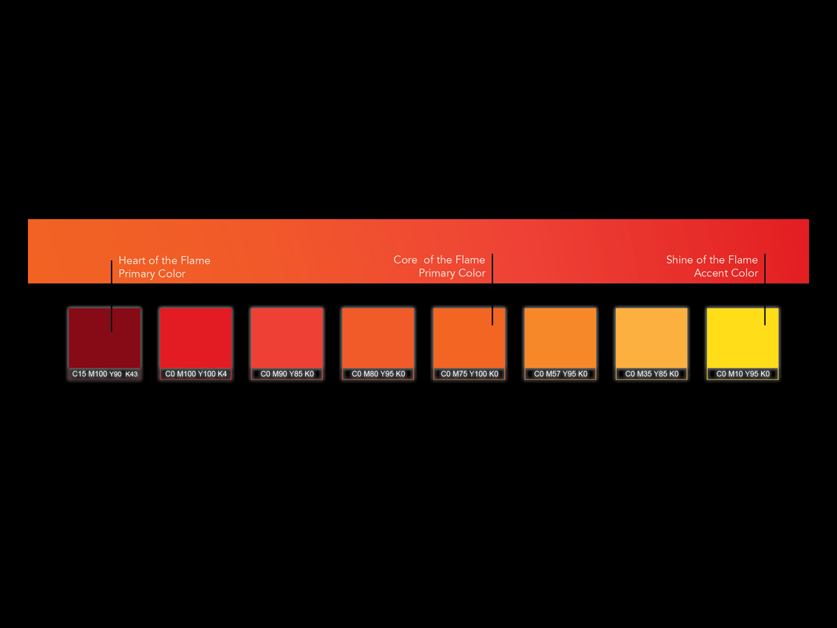 Ignis Arts brand color palette