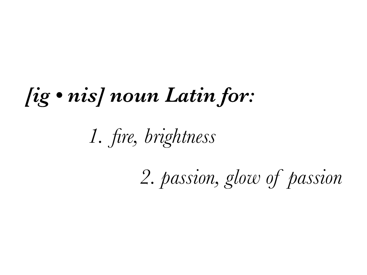 Ignis Arts brand language exploration